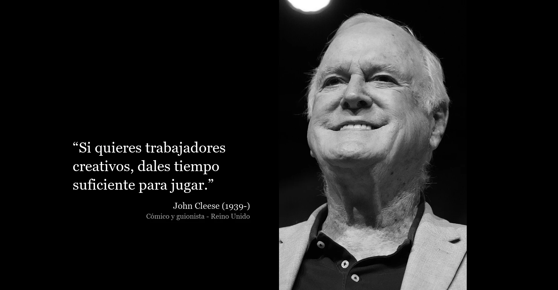 Frase de 1John Cleese sobre la creatividad