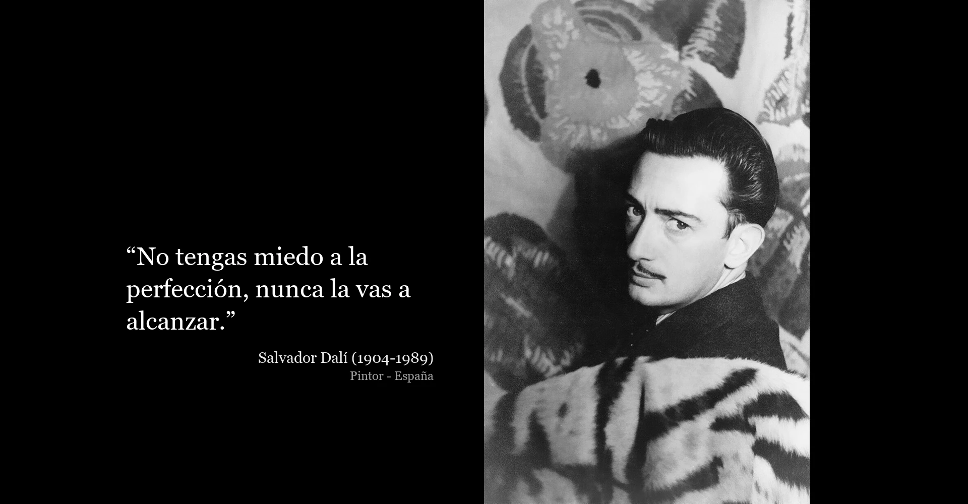Frase de Salvador Dalí sobre la creatividad